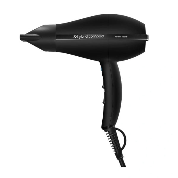 Gamma+ X-Hybrid Compact Hair Dryer Black Gammapiu